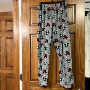 Disney - Mickey Mouse Holiday PJ Lounge Pants - Size Small